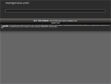 Tablet Screenshot of mangeruca.com